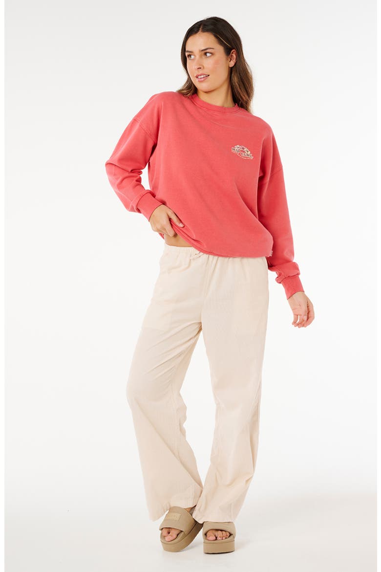 Bells Heritage Graphic Sweatshirt, Alternate, color, DEEP RED