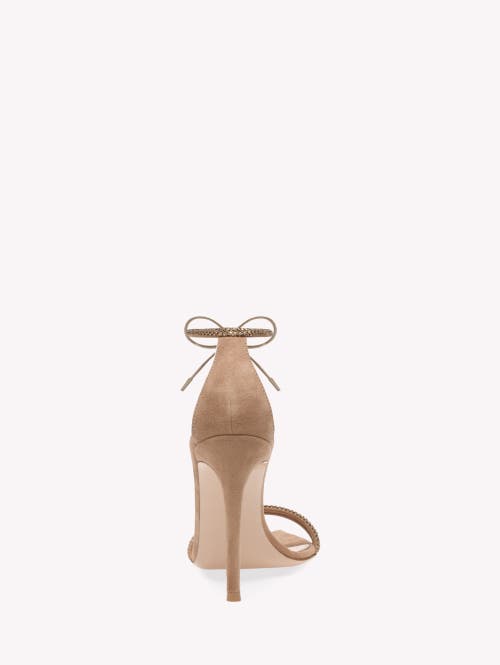 Gianvito Rossi Montecarlo 105mm Suede Sandals In Pink