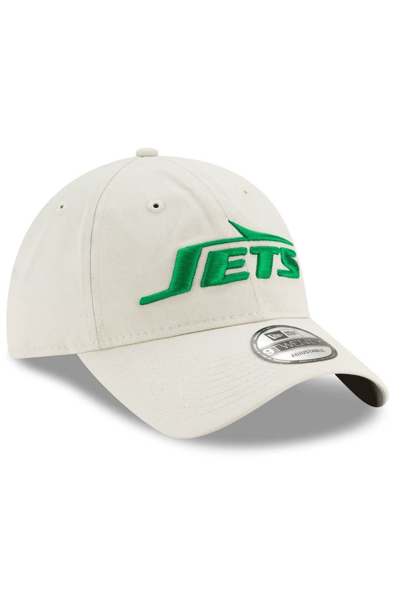 New Era Men's New Era Khaki New York Jets Playmaker Logo 9TWENTY Adjustable Hat, Alternate, color, 