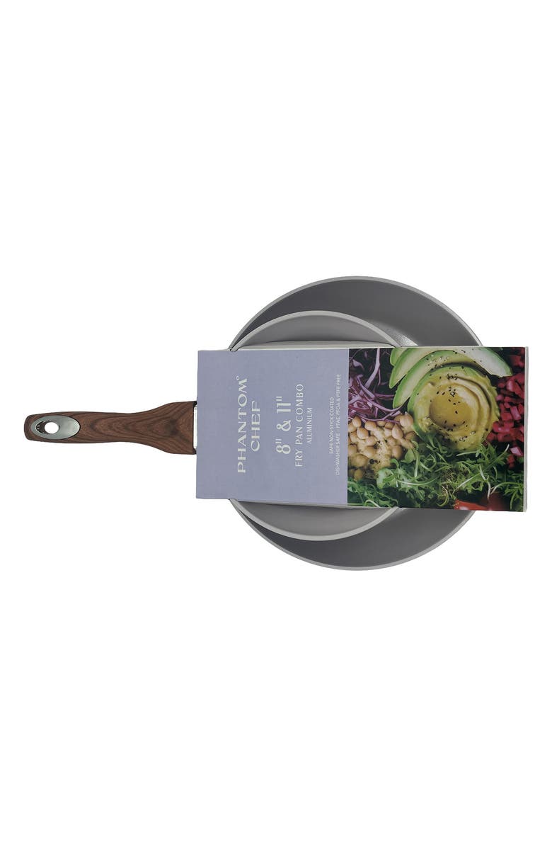 PHANTOM CHEF Set of 2 Grove Nonstick Fry Pans, Alternate, color, Lavender