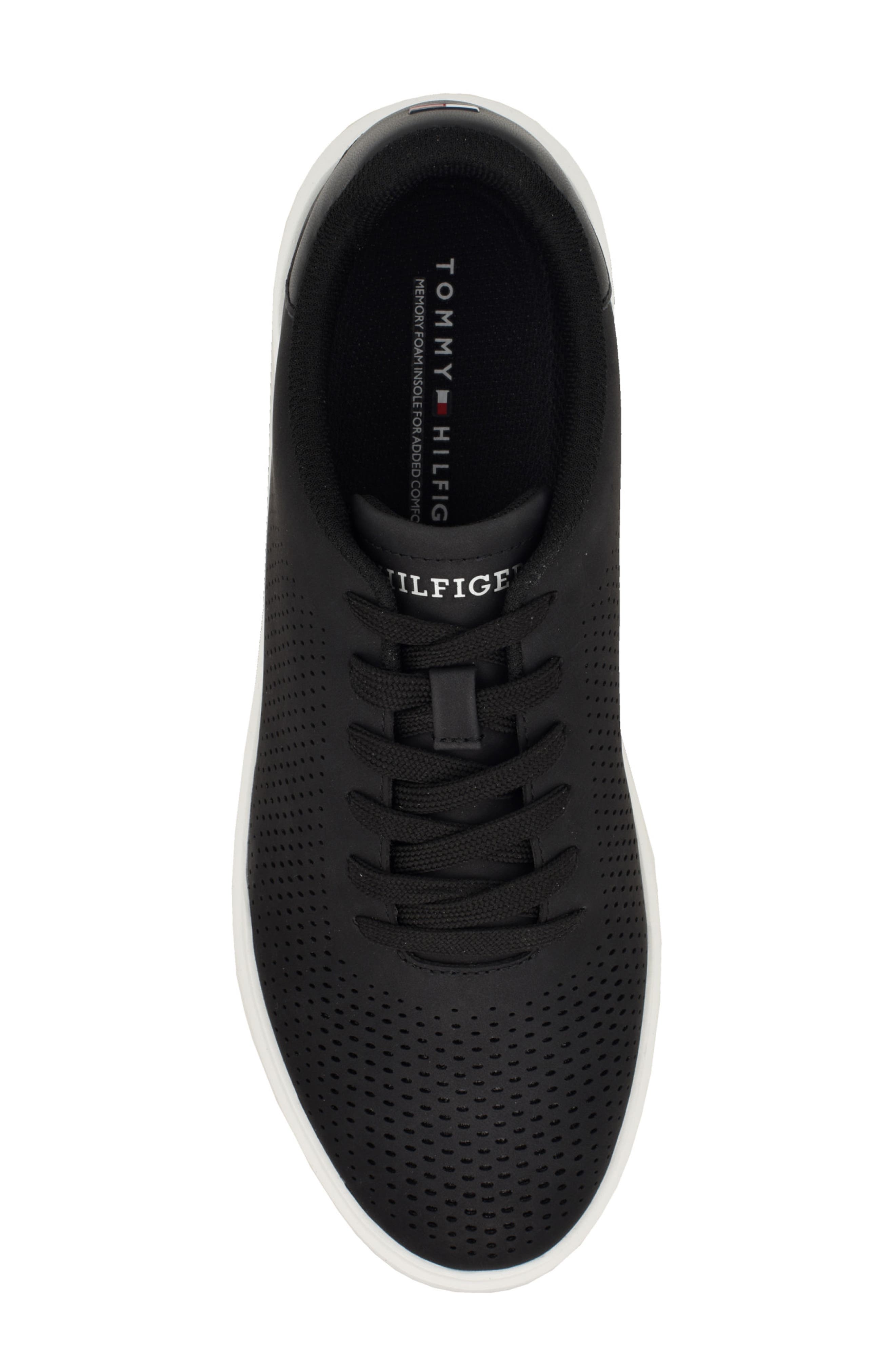 Tommy Hilfiger Norwin Sneaker, Alternate, color, Black