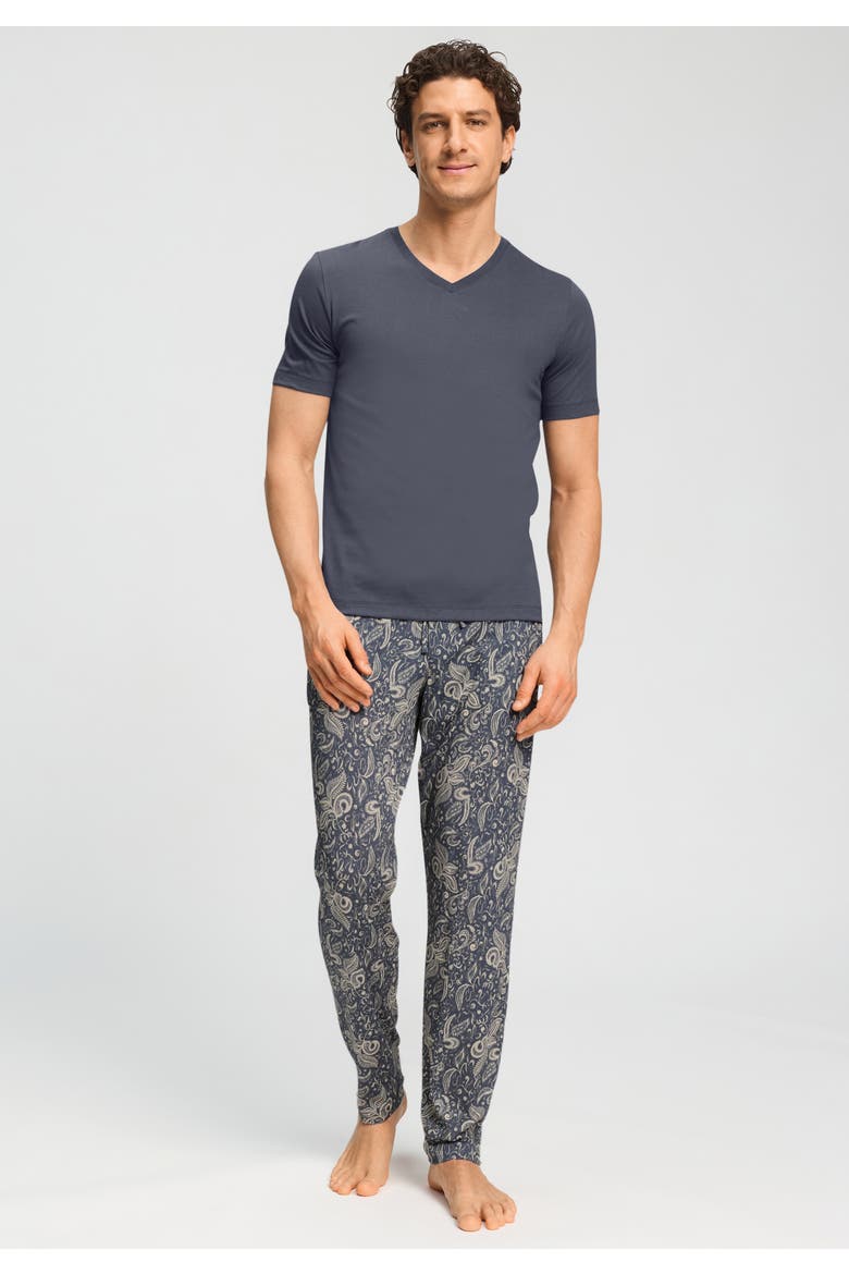 Night & Day Cotton Drawstring Pants, Alternate, color, Midnight Dream