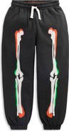 Mini Boden Kids' Applique Skeleton Joggers