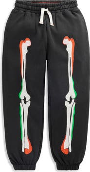 Mini Boden Kids' Applique Skeleton Joggers