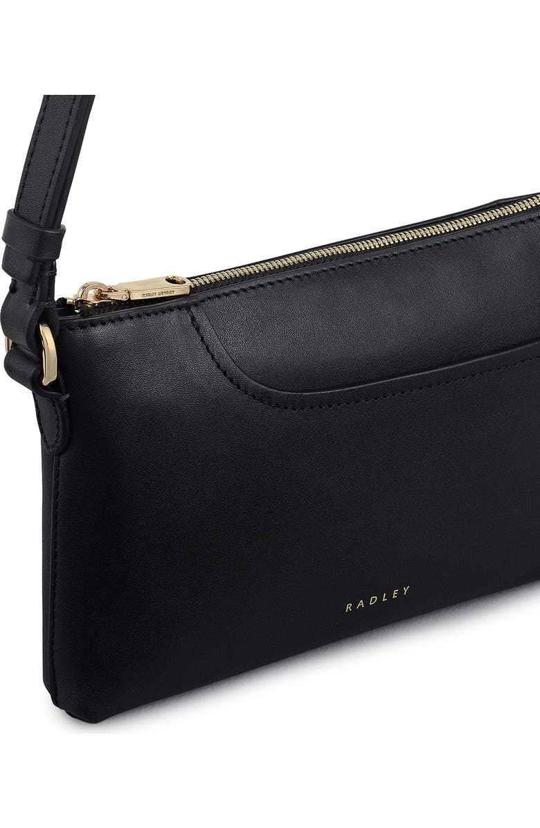 Radley Pockets Mini Ziptop Shoulder Bag, Alternate, color, Black