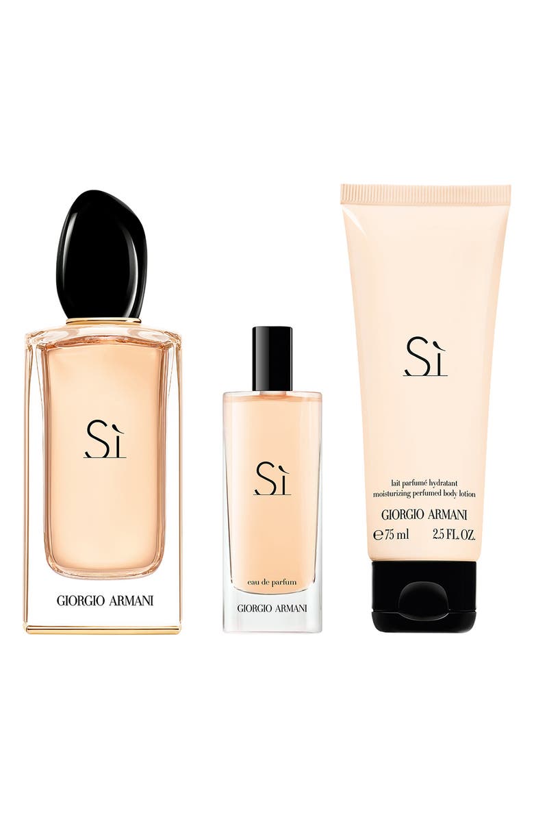 ARMANI beauty Giorgio Armani Sì Eau de Parfum Set USD $166 Value, Alternate, color,