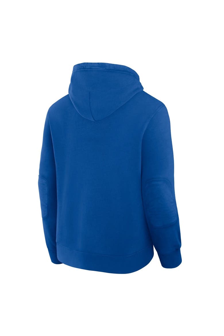 Men's Fanatics Royal New York Rangers Decades Collection Tradition Fleece Pullover Hoodie, Alternate, color, Royal