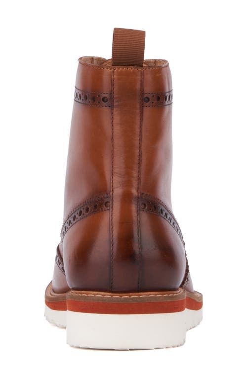 Vintage Foundry Parker Wingtip Boot In Tan