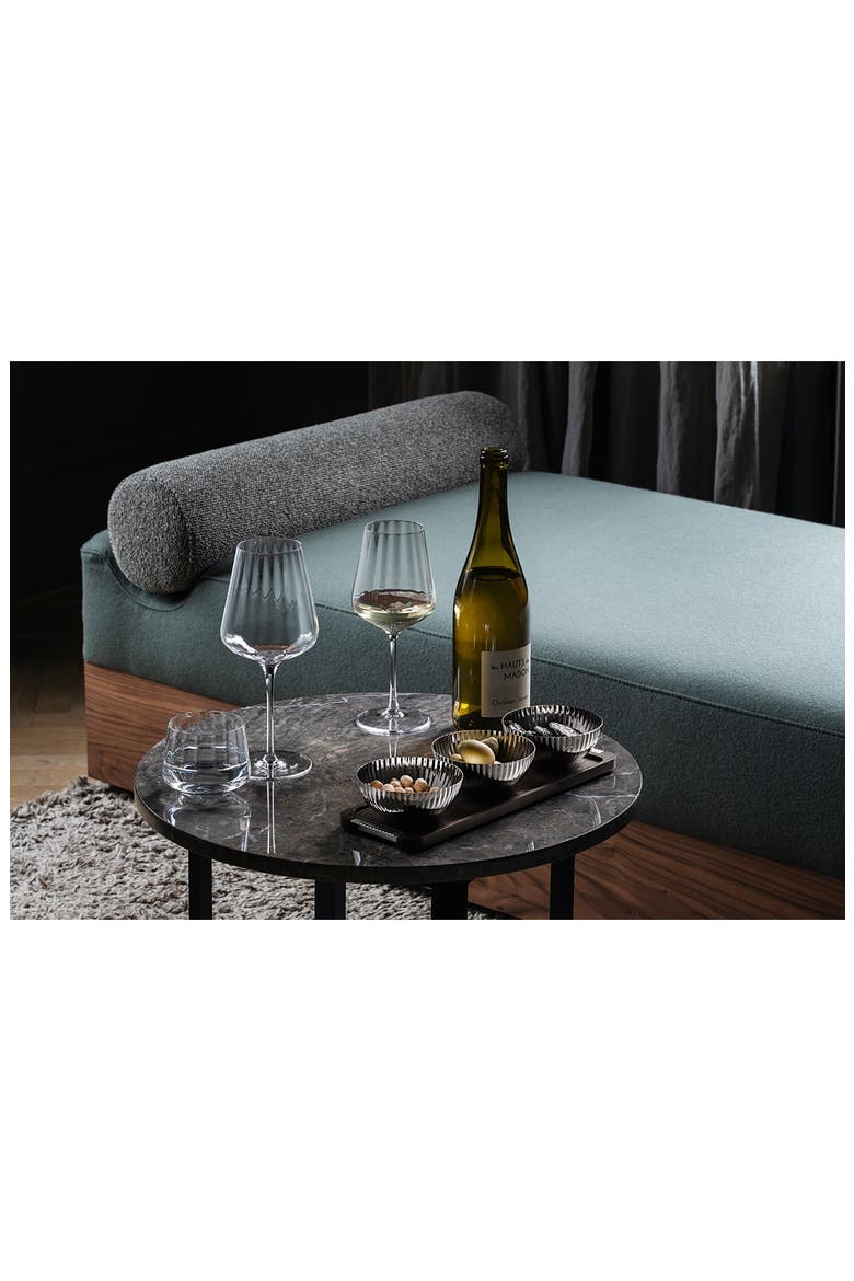 Set of 6 Bern Crystal Red Wine Glasses, Alternate, color, CLEAR