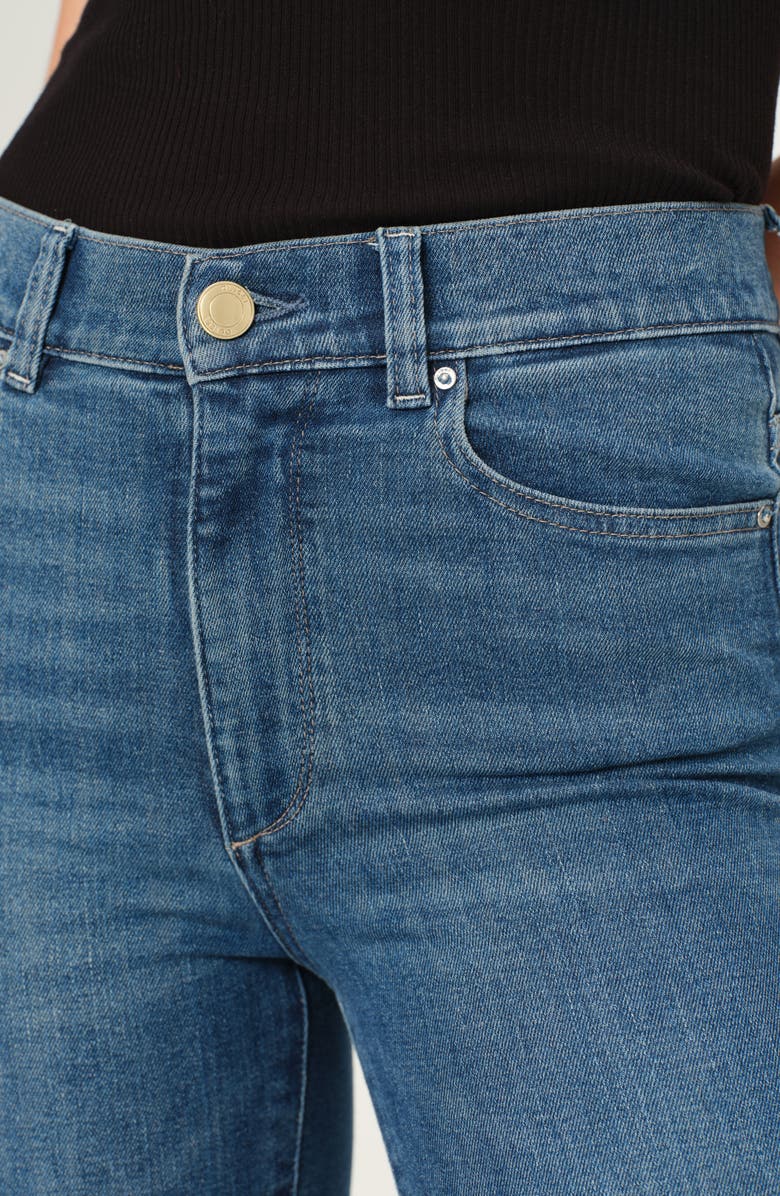 DL1961 Bridget Instasculpt High Waist Bootcut Jeans, Alternate, color, Blue Harbor