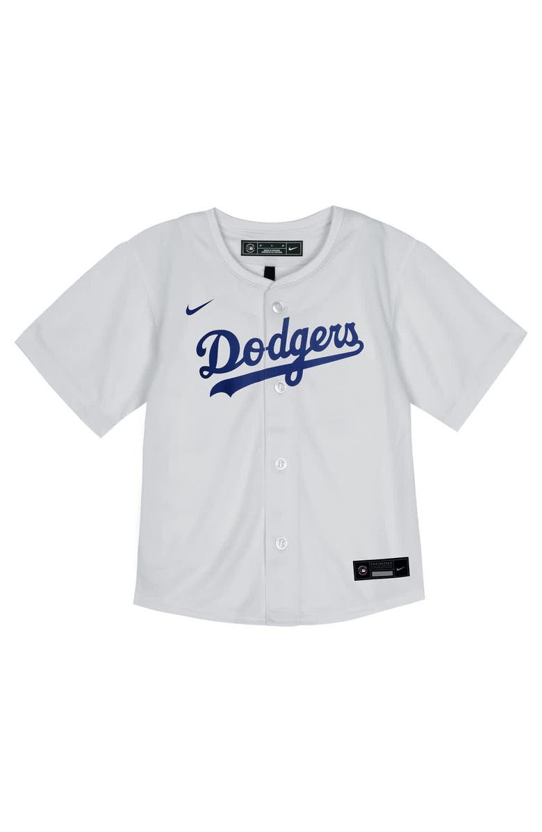 Nike Infant Nike Shohei Ohtani White Los Angeles Dodgers Home Game Jersey, Alternate, color,