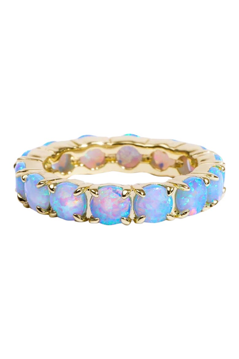 Grand Heiress Statement Ring, Main, color, BLUE OPAL/ GOLD