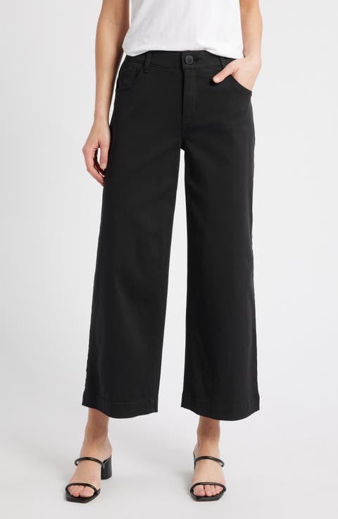 Women's Twill High-Waisted Pants & Leggings