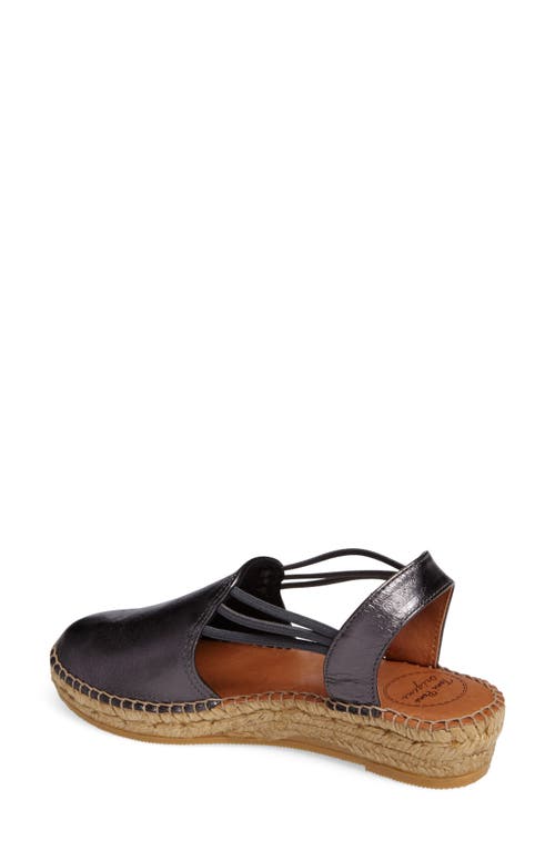 Toni Pons Noelia Espadrille Slip-on In Lead Leather
