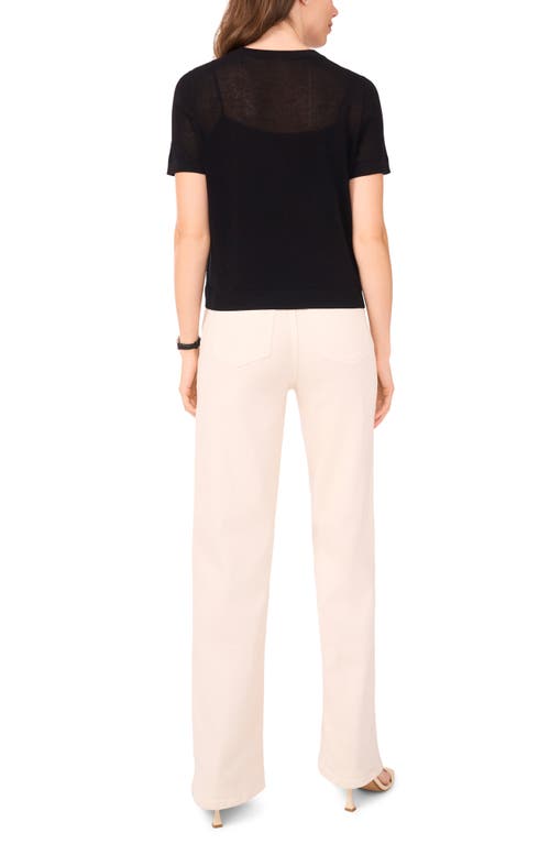 Halogenr Halogen(r) Short Sleeve Sweater