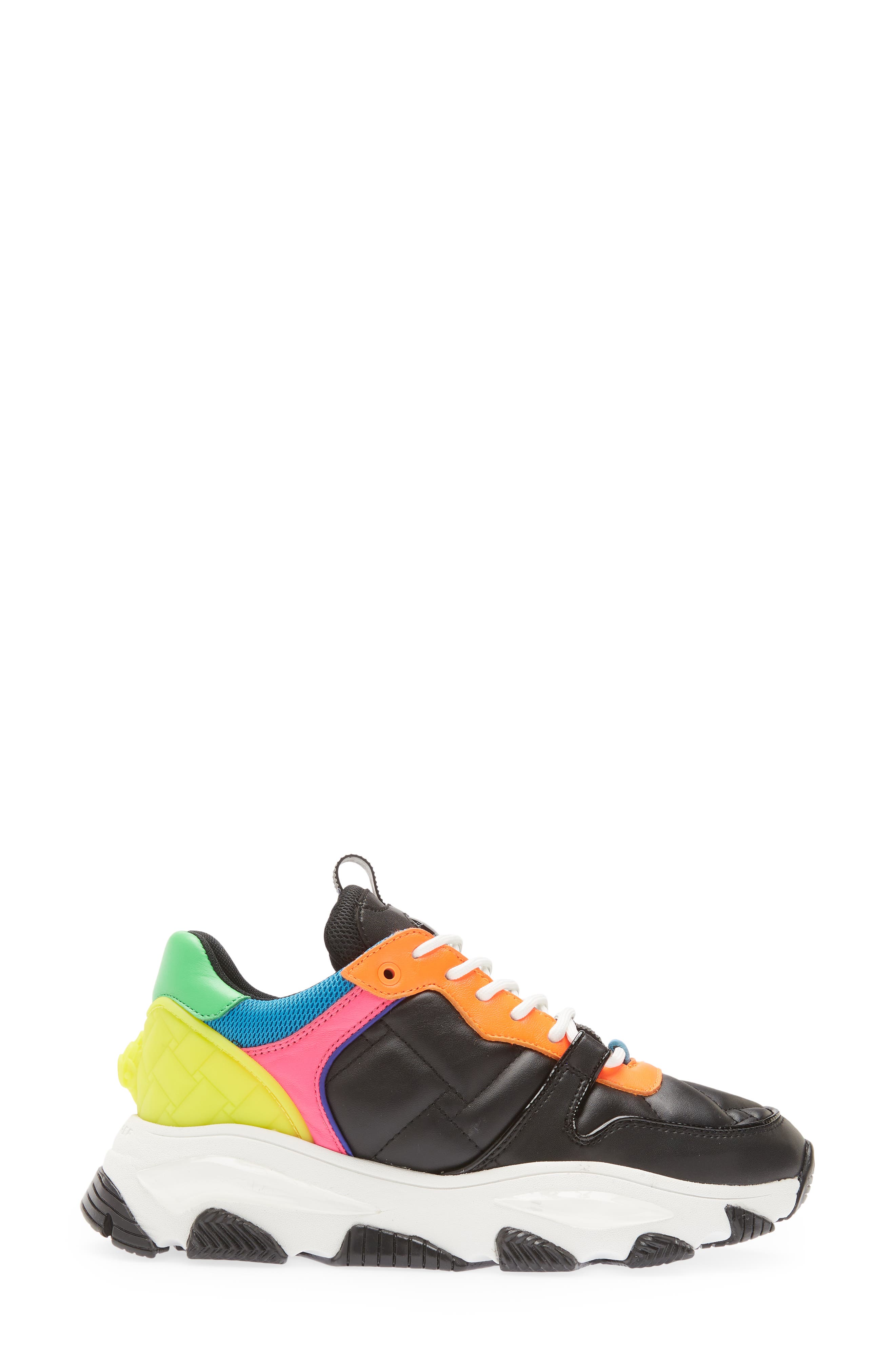 Kurt Geiger London Lettie Eagle Quilted Sneaker, Alternate, color, 