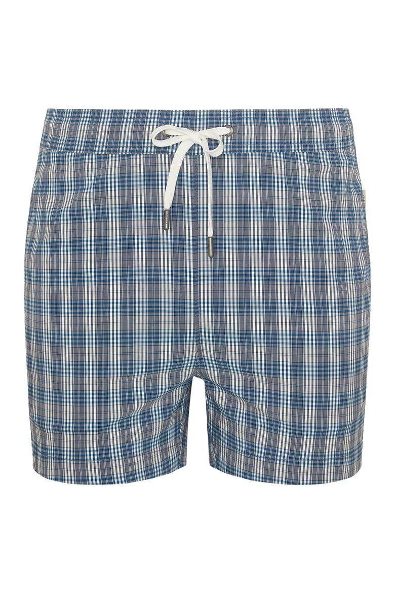 Charles 4" Swim Trunk, Alternate, color, BLUE/WHITE MULT