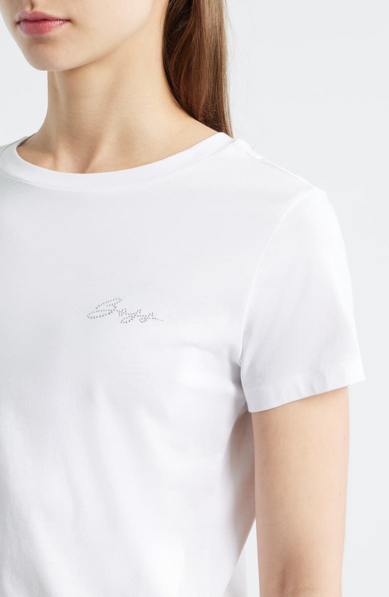 BOSS Orange Esogo Cotton T-Shirt, Alternate, color, White