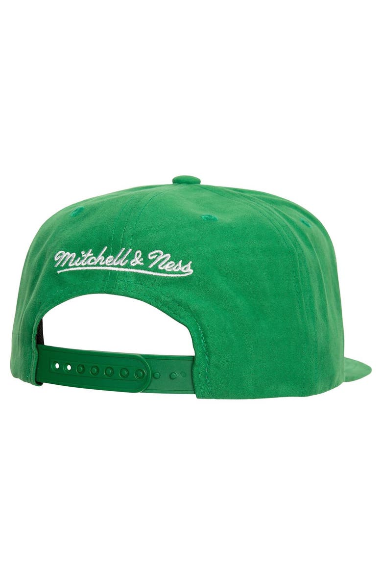 Mitchell & Ness Men's Mitchell & Ness Kelly Green Boston Celtics Sweet Suede Snapback Hat, Alternate, color, Kelly Green