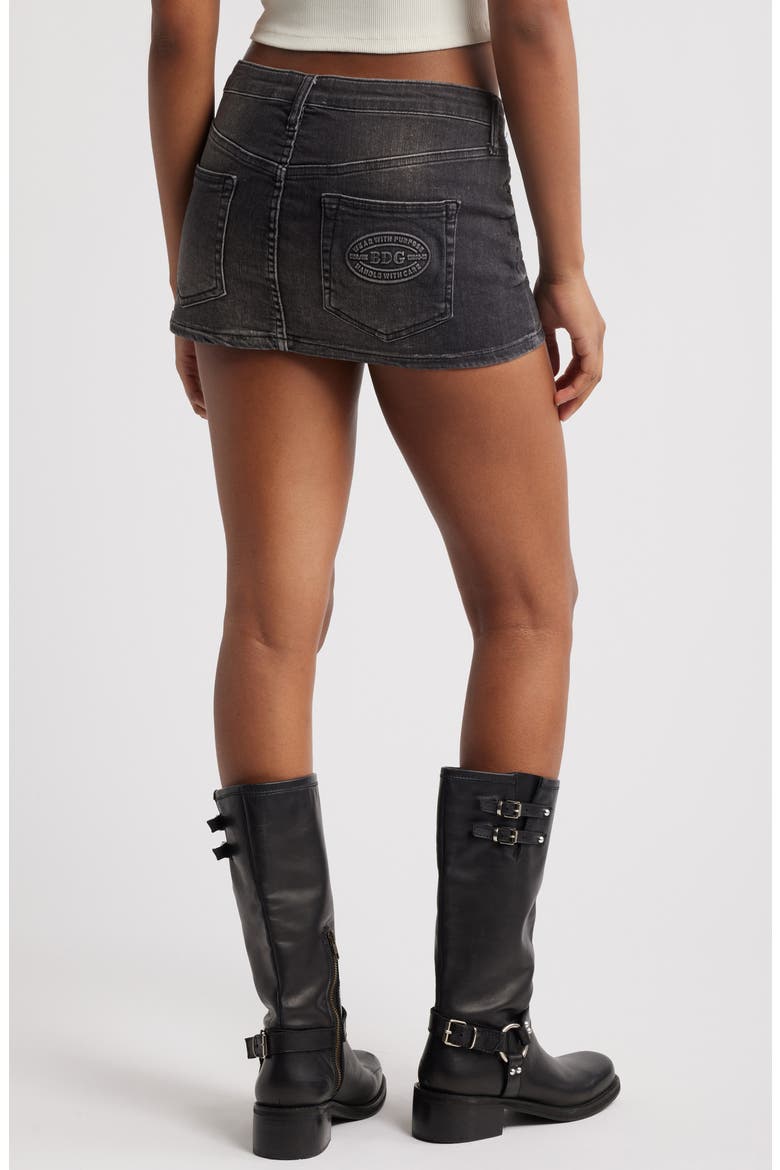 Ultra Miniskirt, Alternate, color, GREY