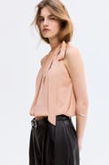 H&M Sleeveless Bubble-hem Top