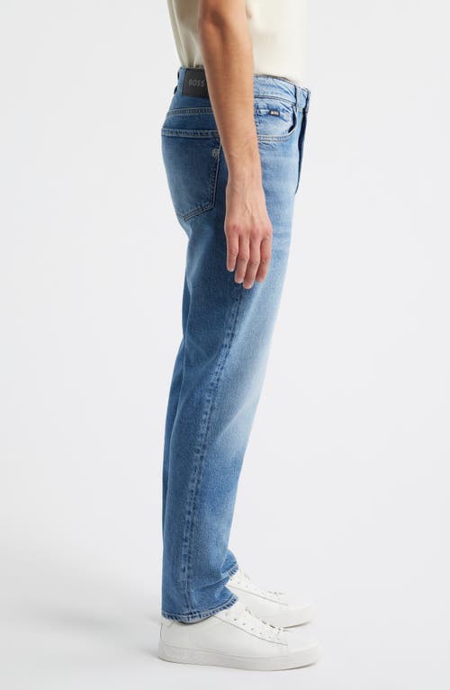 Hugo Boss Boss Ogden Stretch Cotton & Lyocell Jeans In Blue