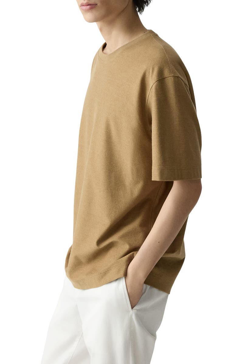 Theory Relaxed Cotton French Terry T-Shirt, Alternate, color,