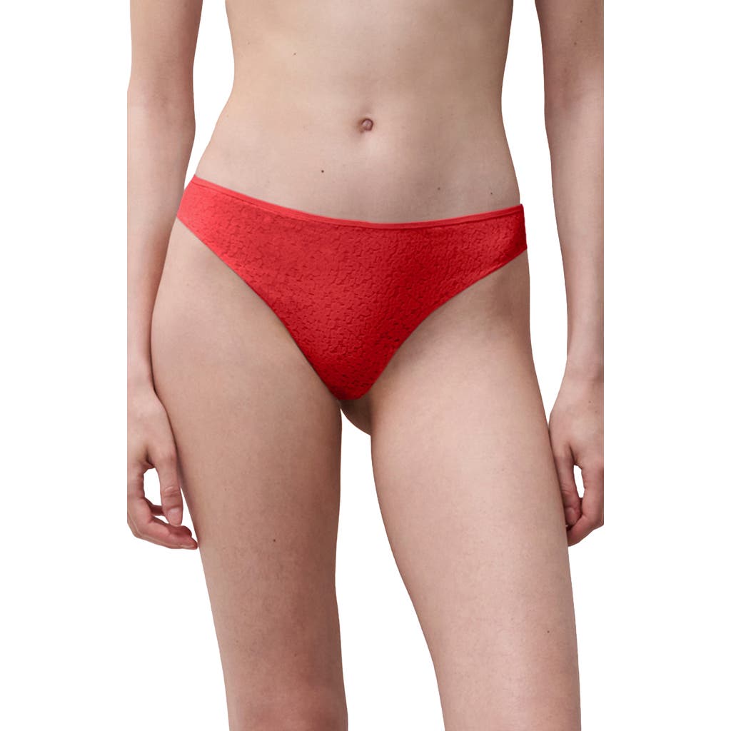 Chantelle Lingerie Norah Tanga Thong In Poppy Red