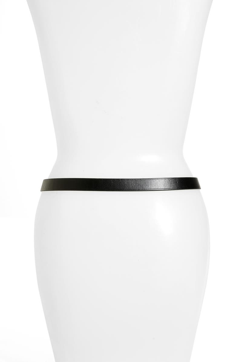 Treasure & Bond Leather Belt, Alternate, color, 