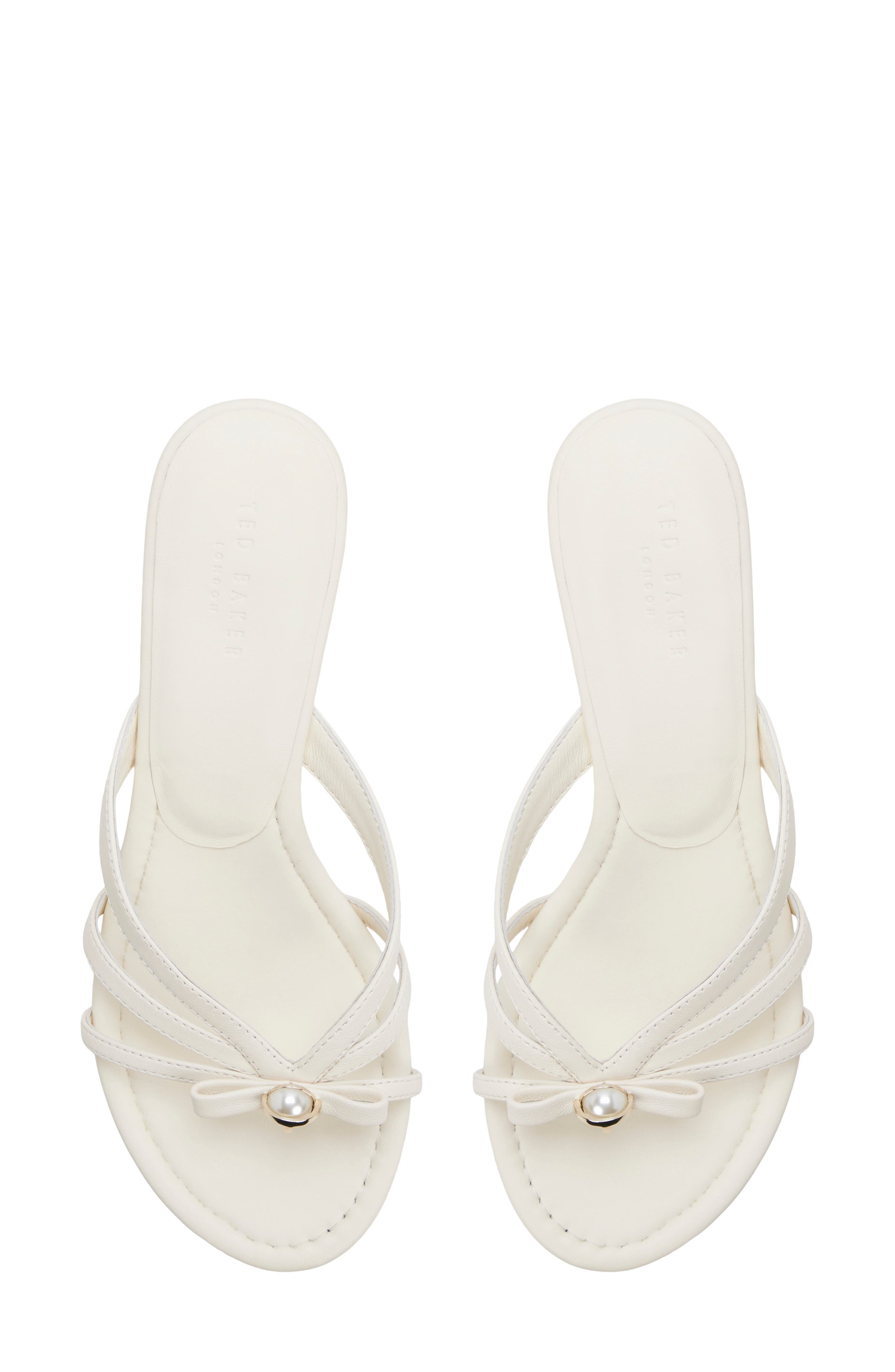 Ted Baker Iris Sandal, Alternate, color, White/ Bone