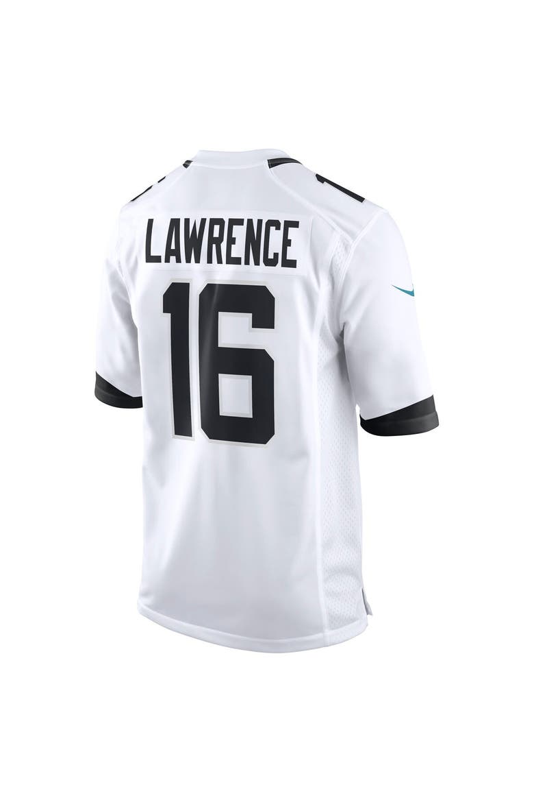 Men's Nike Trevor Lawrence White Jacksonville Jaguars White Game Jersey, Alternate, color, WHITE
