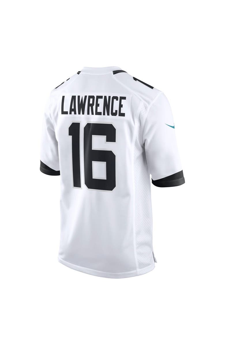 Nike Men's Nike Trevor Lawrence White Jacksonville Jaguars White Game Jersey, Alternate, color, White