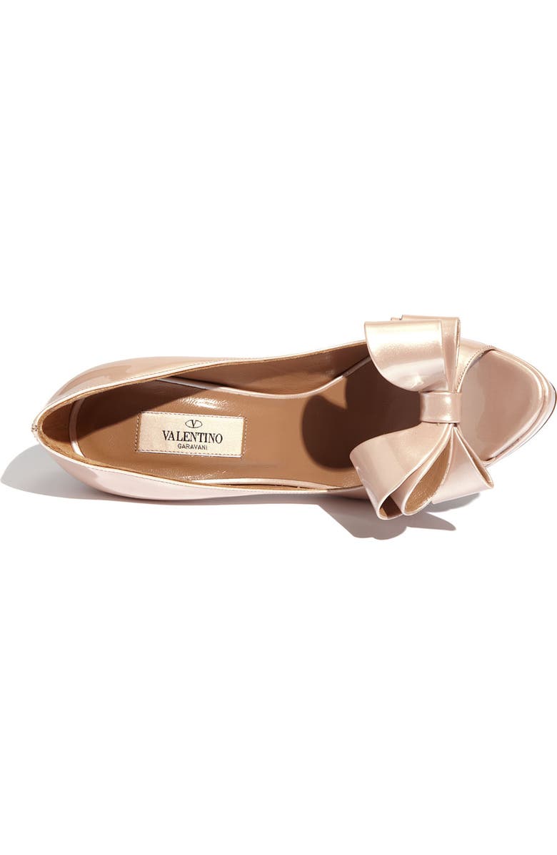 Valentino Garavani Valentino Couture Bow Pump, Alternate, color,