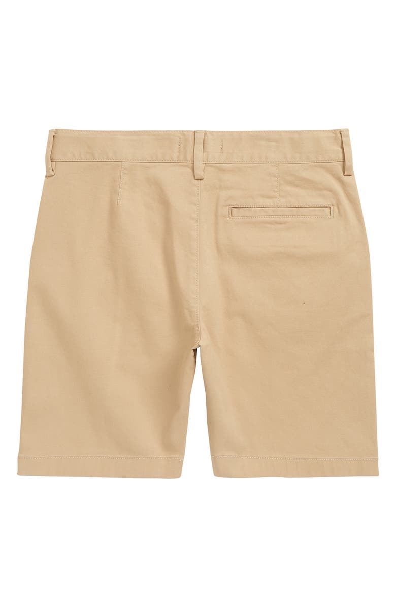 Nordstrom Kids' Slim Straight Leg Chino Shorts, Alternate, color, 