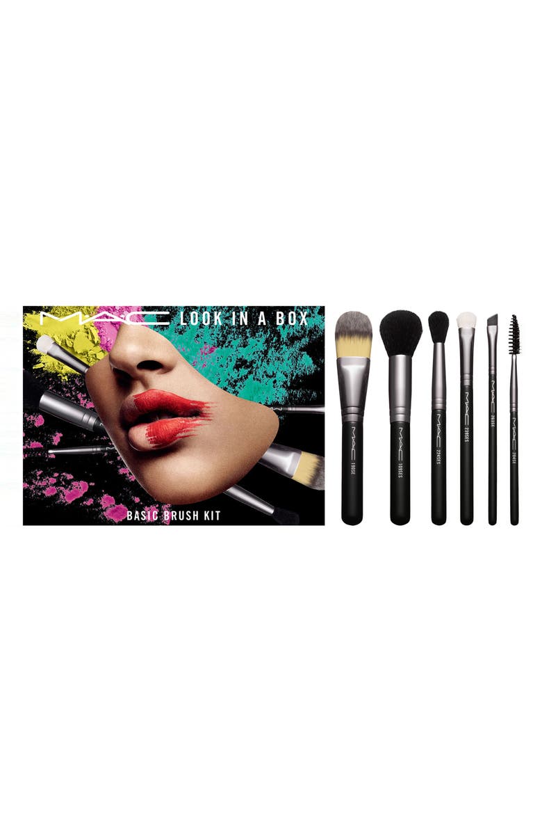 MAC Cosmetics MAC Look in a Box Basic Travel Brush Kit, Alternate, color, 