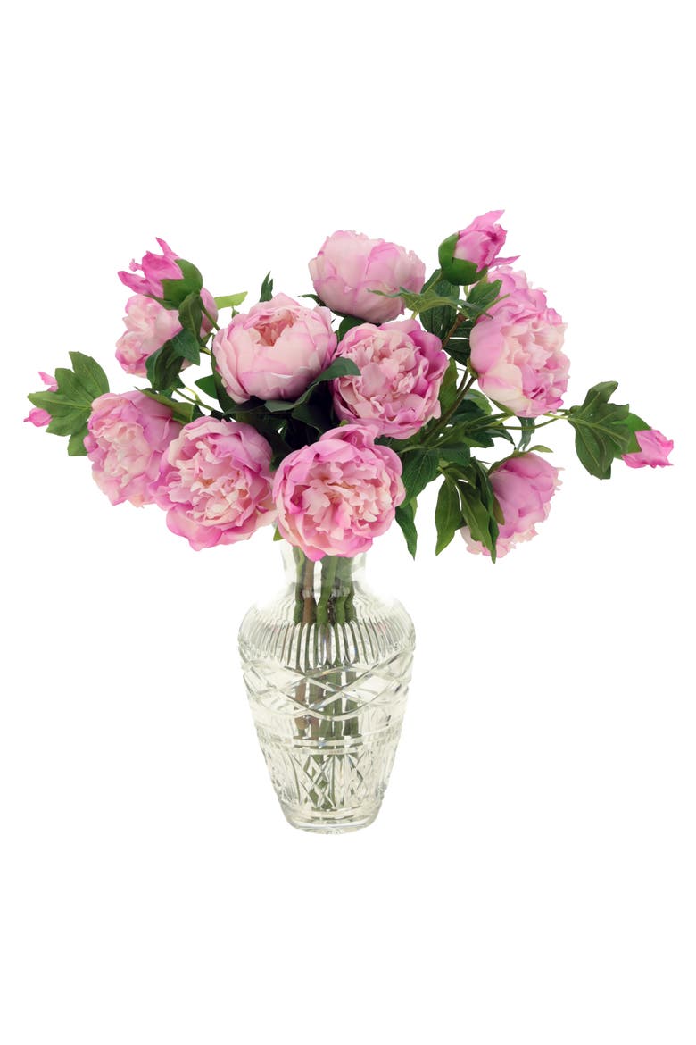 Ruffled Peony Natural Touch, Box of 6, Alternate, color, Lavender