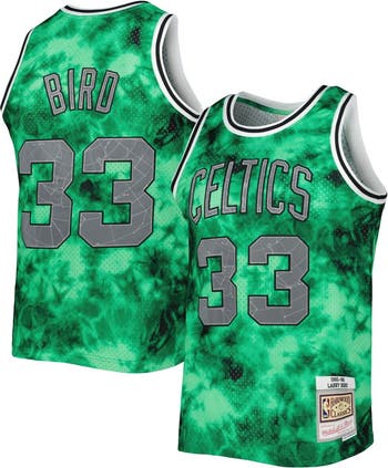 Mitchell & Ness Men's Mitchell & Ness Larry Bird Kelly Green