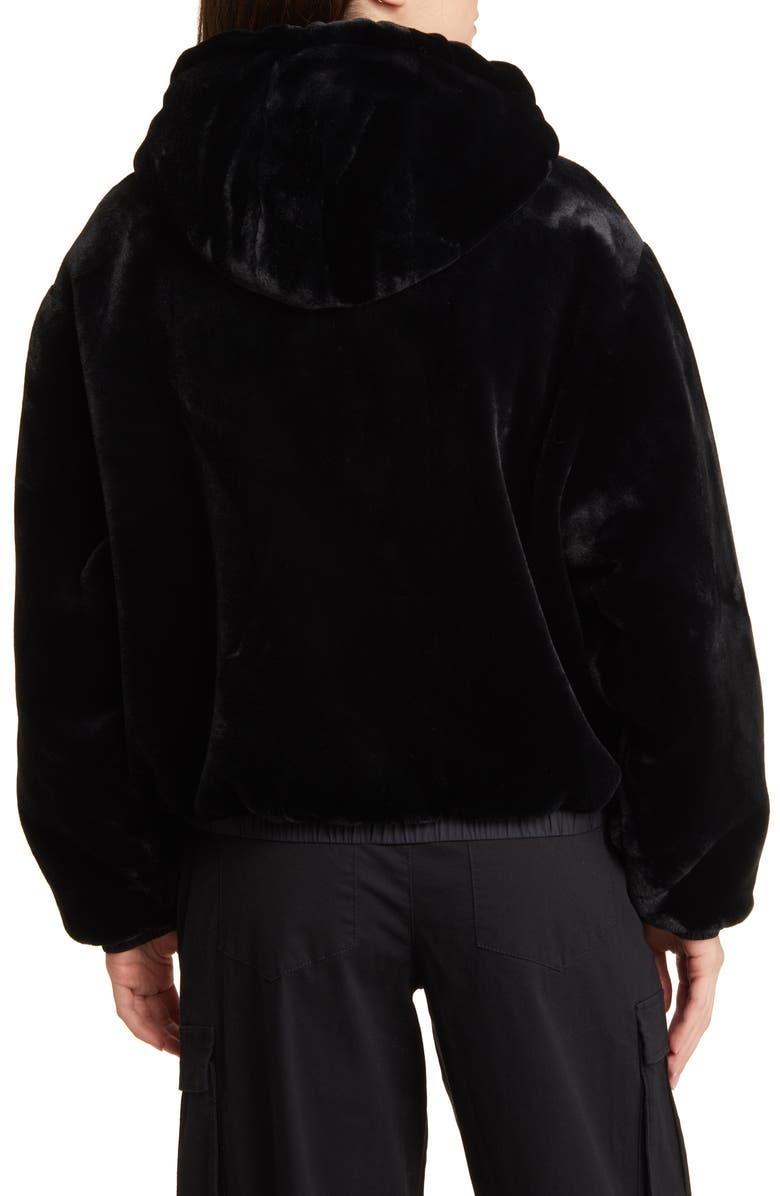 Moose Knuckles Eaton Bunny Quilted Faux Fur Reversible Jacket, Alternate, color,