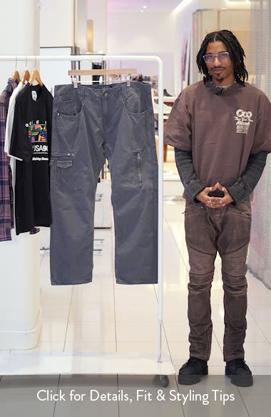 LEVEL 7 Cargo Jeans (Men) | Nordstrom