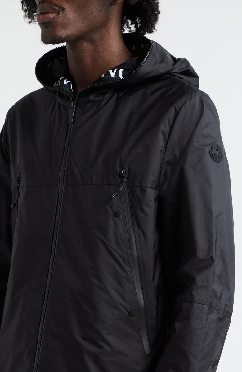MONCLER/FRGMT EMERGENCY RAIN JKT ブラック Moncler Junichi Water Repellent Hooded Rain Jacket | Nordstrom