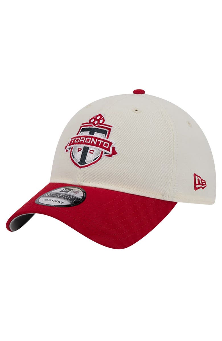 New Era Men's New Era White Toronto FC 2024 Kick Off Collection 9TWENTY Adjustable Hat, Alternate, color, 