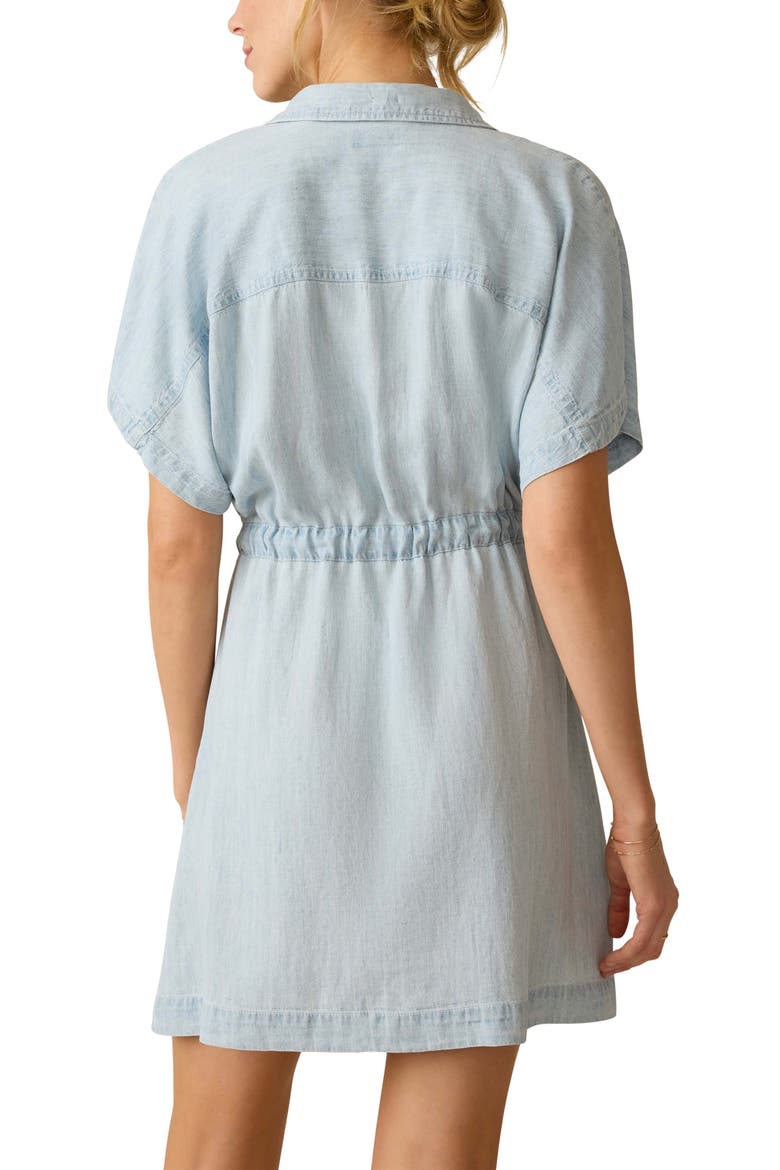 Oakley Tried & True Chambray Shirtdress, Alternate, color, ARCTIC SEA WASH