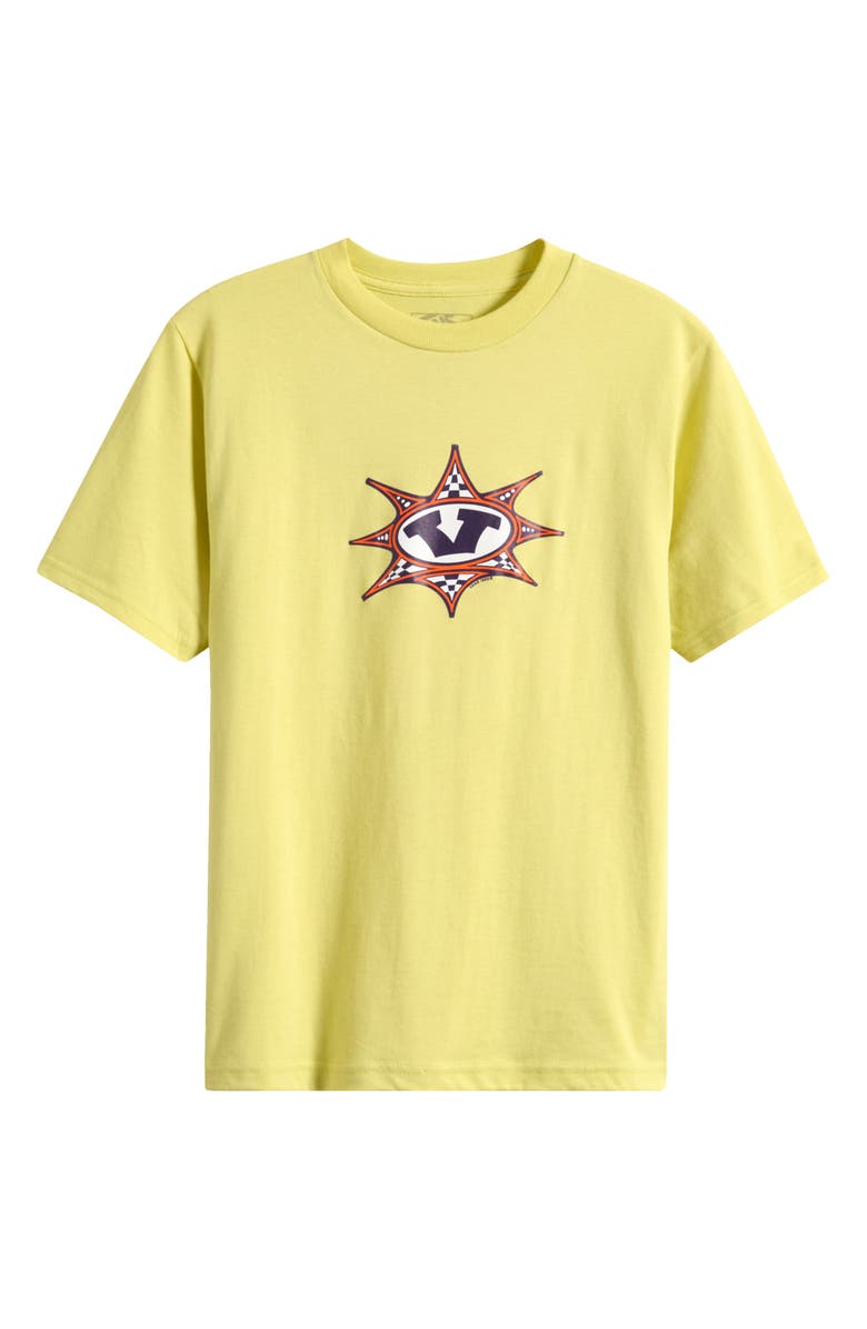 Vans Kids' Star Checker Cotton Graphic T-Shirt, Main, color,