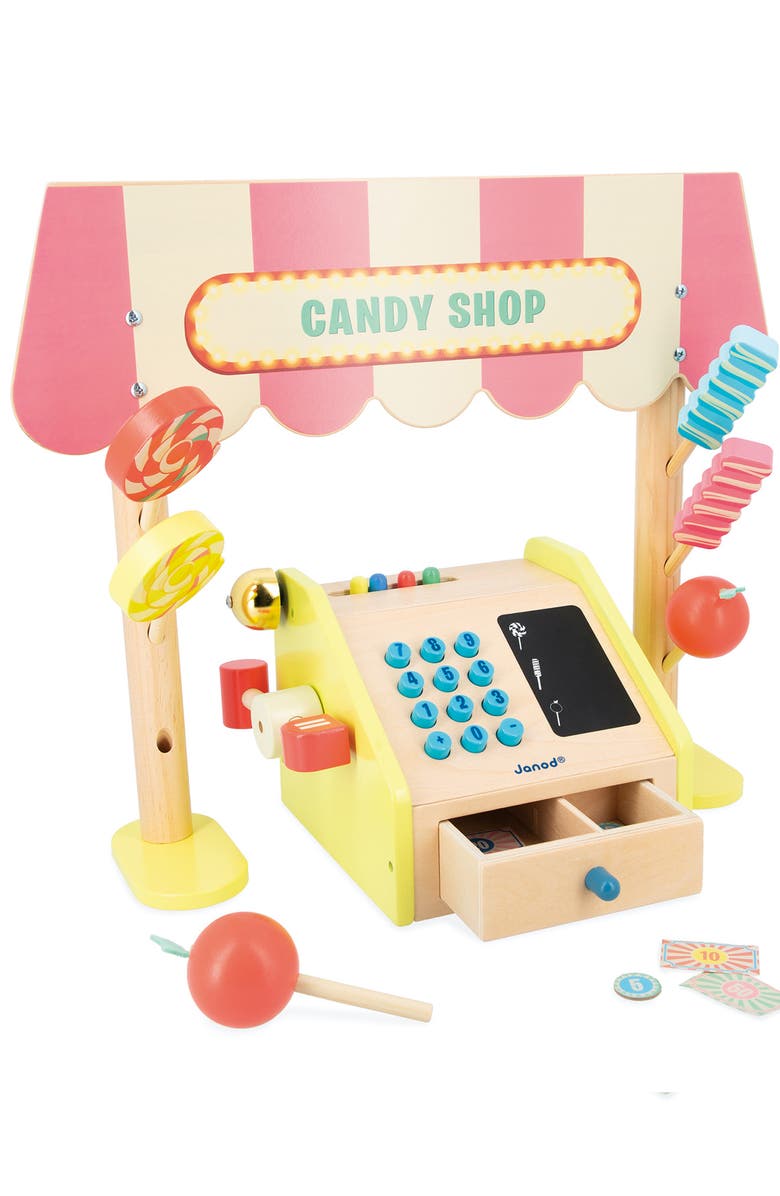 Janod Applepop Candy Shop Play Set, Alternate, color, 