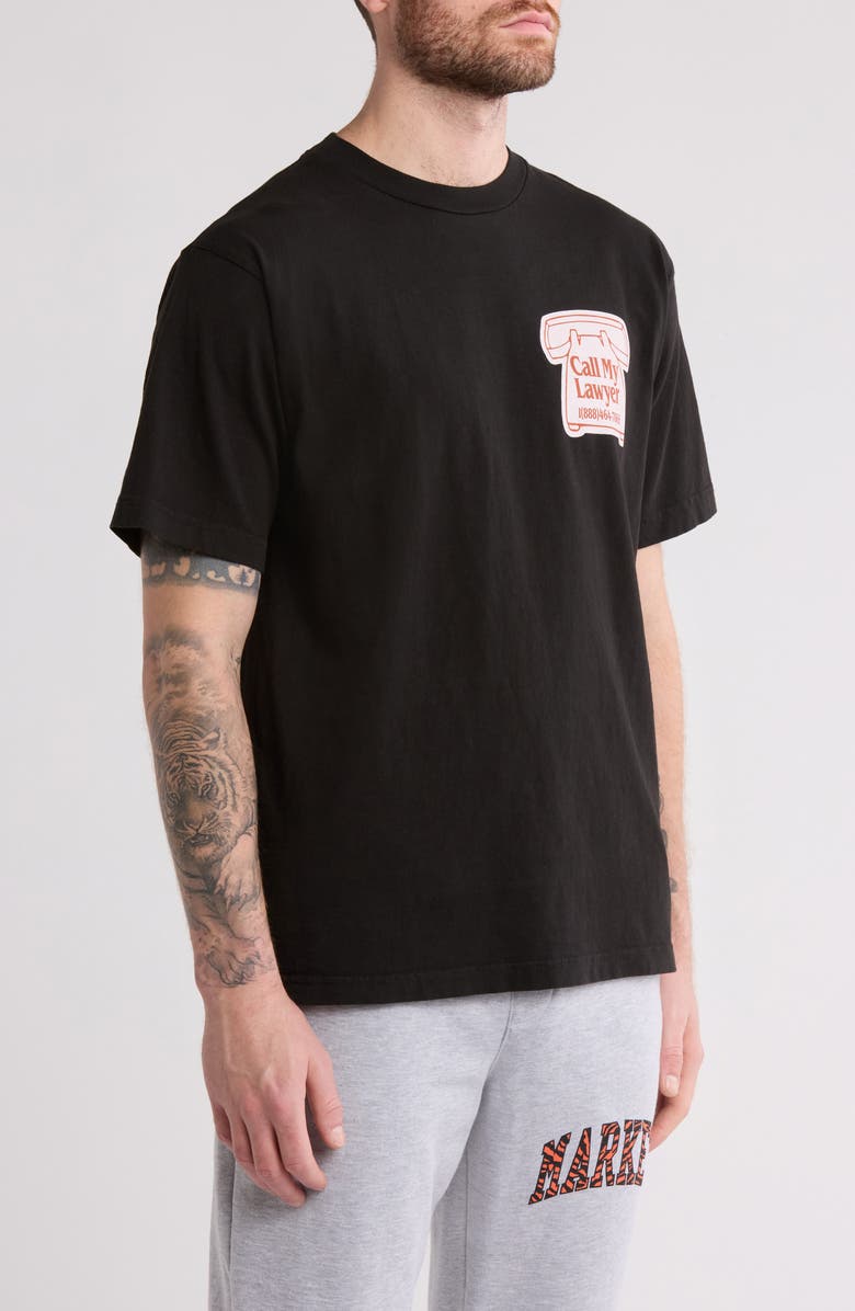 MARKET Call My Lawyer Magnet Graphic T-Shirt, Alternate, color, 