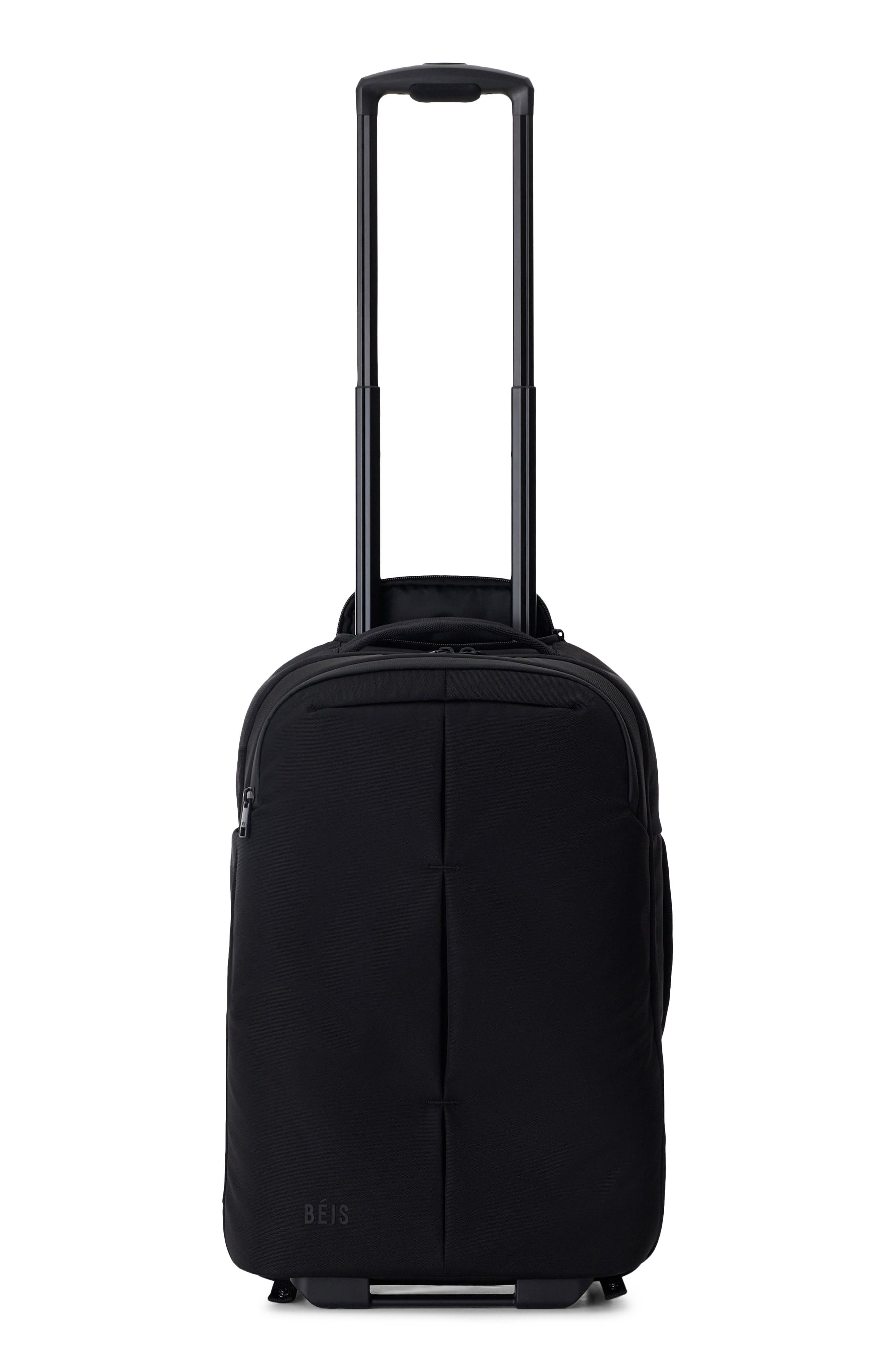 Béis The Pro Rolling Backpack, Main, color, Black