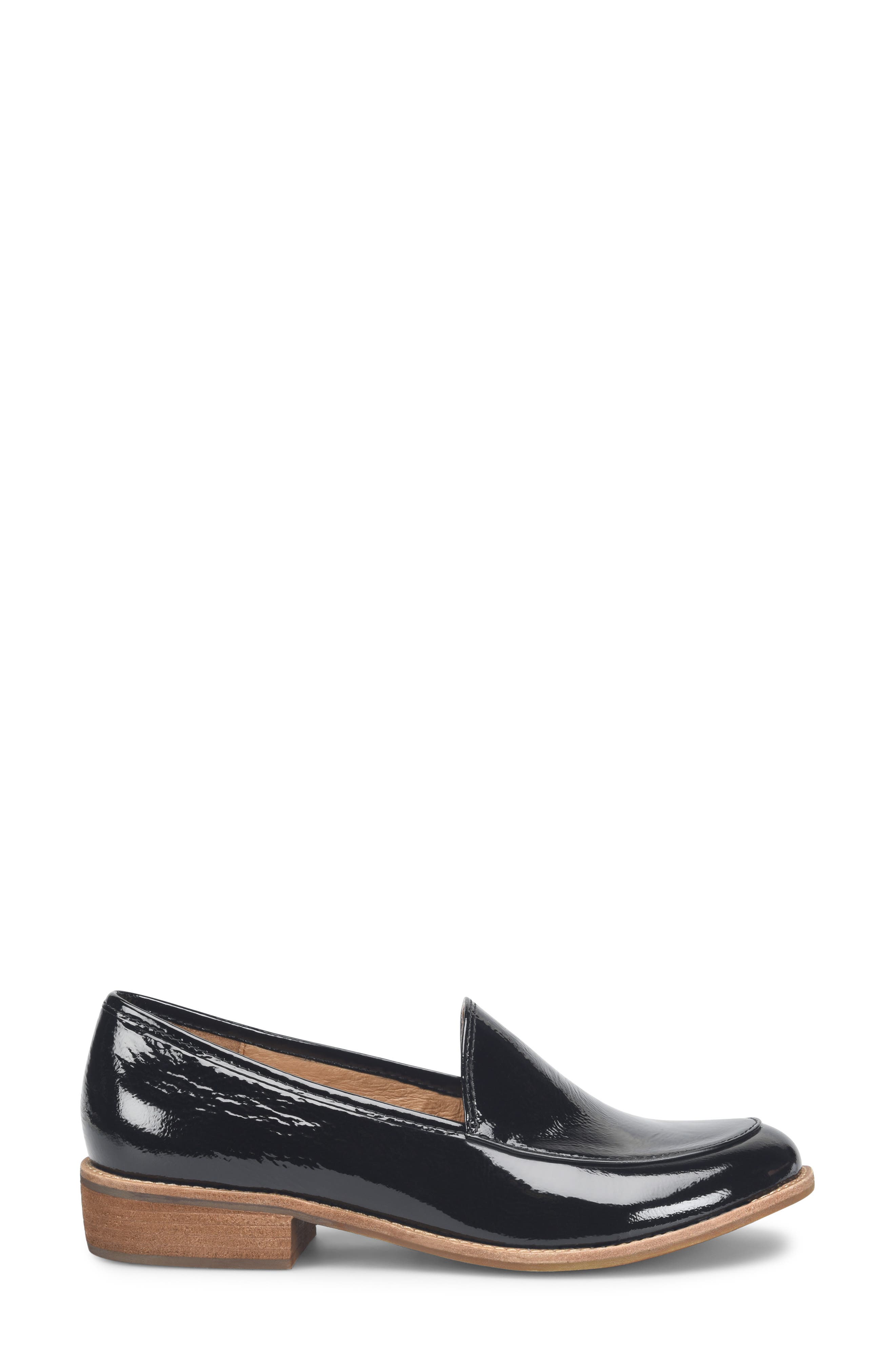 Söfft Napoli Loafer, Alternate, color, Black Patent