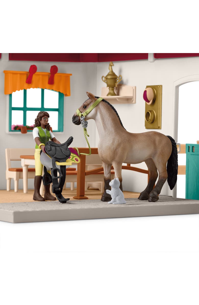 Schleich Horse Club Tack Room Extension 85 Piece Playset, Alternate, color, Multicolored
