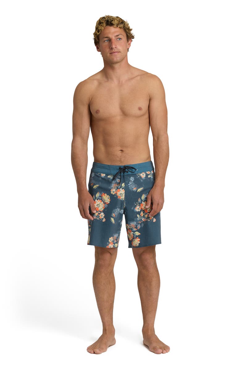 Billabong Good Times Pro Board Shorts, Alternate, color, Dark Denim