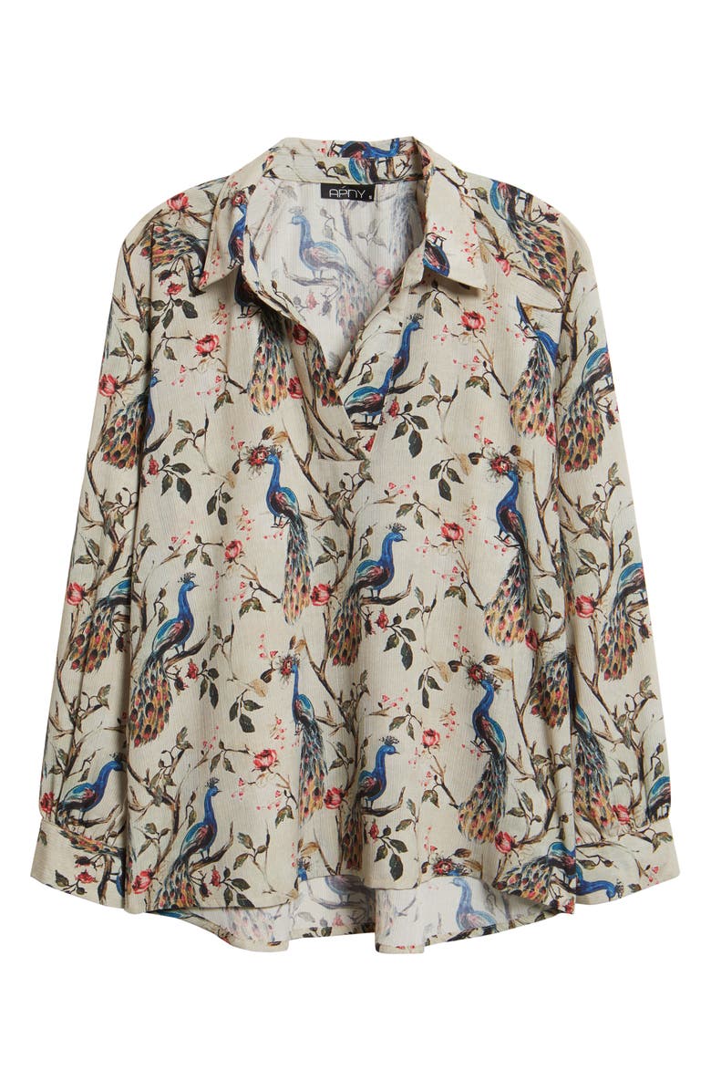 APNY Print Long Sleeve Top, Alternate, color, 